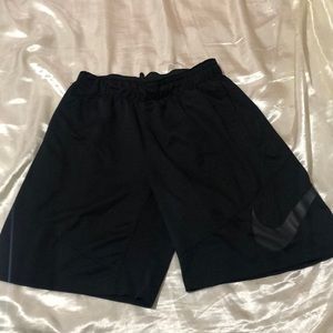 Nike Black Slim Fitted Basketball Shorts
